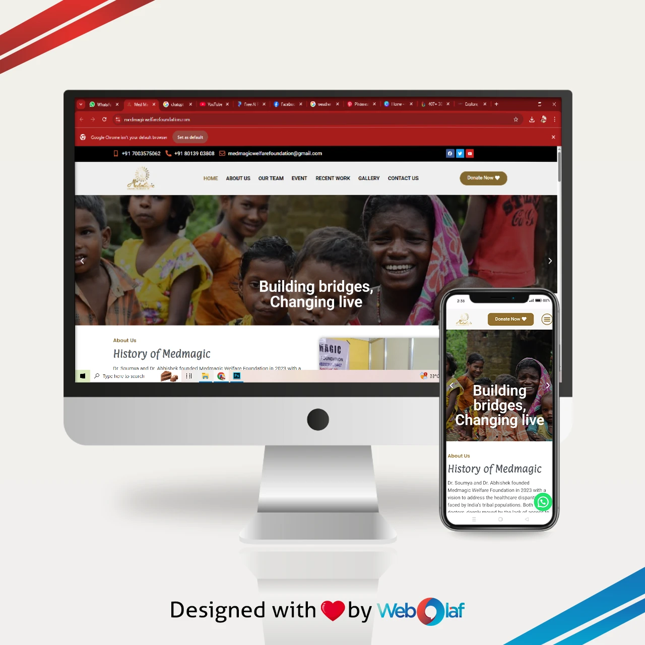 NGO & Foundation Website Design